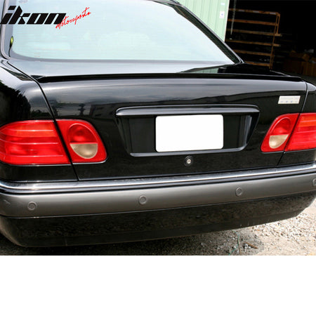 Trunk Spoiler Compatible With 2003-2007 Honda Accord, PV Style Unpainted Black PU Rear Deck Lid Spoiler Wing Other Color Available By IKON MOTORSPORTS, 2004 2005 2006