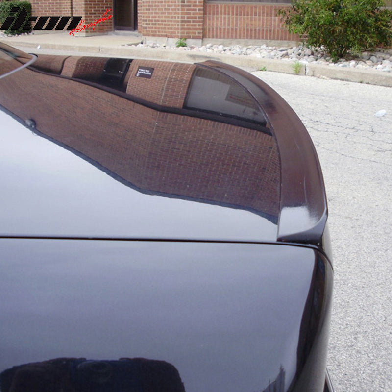 Roof Spoiler Compatible With 1999-2005 BMW 3 Series E46 Coupe 2Dr&M3, Unpainted Rear Window Roof Spoiler by IKON MOTORSPORTS