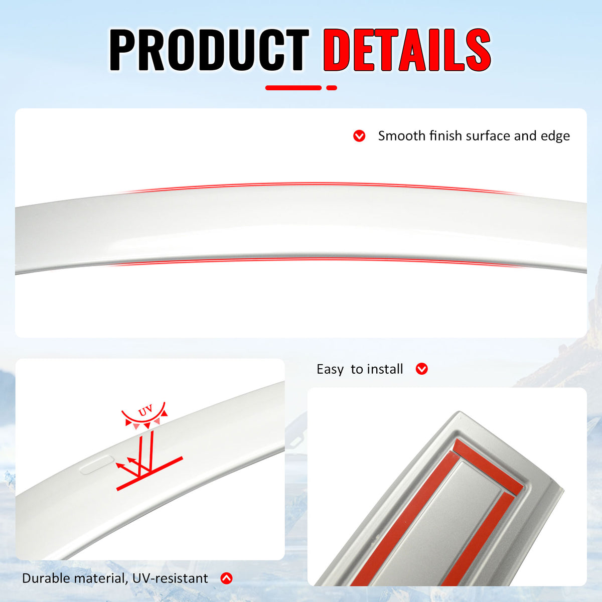 Fits 02-08 BMW E65 E66 7-Series Sedan AC Style Roof Spoiler Painted #354 Silver