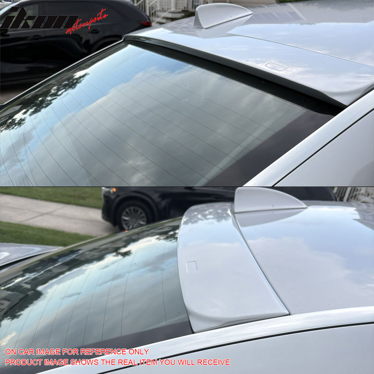 Fits 02-08 BMW E65 E66 7-Series Sedan AC Style Roof Spoiler Painted #354 Silver