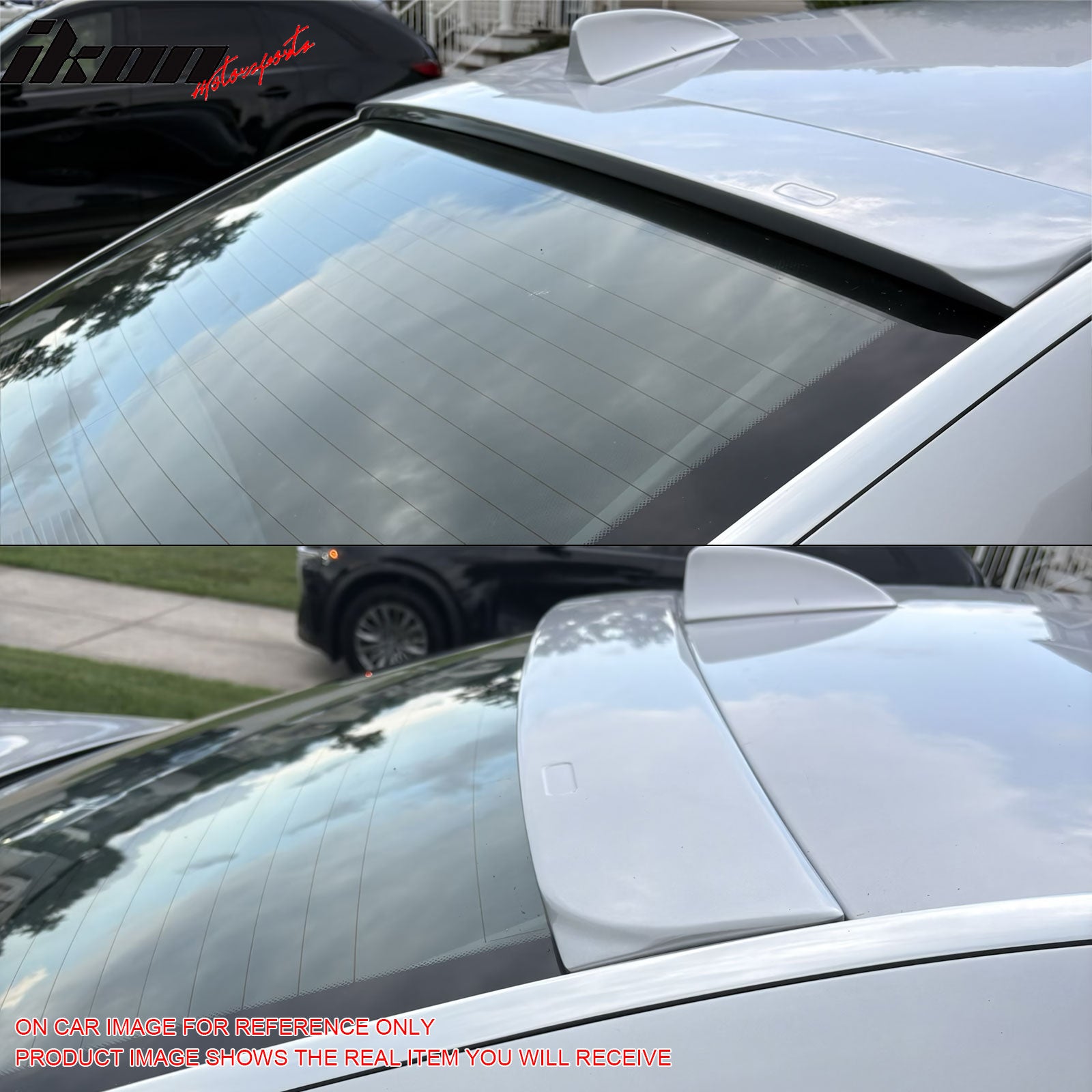 Fits 02-08 BMW E65 E66 7-Series Sedan AC Style Roof Spoiler Painted #354 Silver