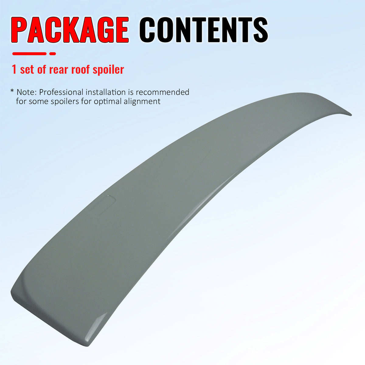 Fits 02-08 BMW E65 E66 7-Series Sedan Painted #300 White Roof Spoiler AC Style