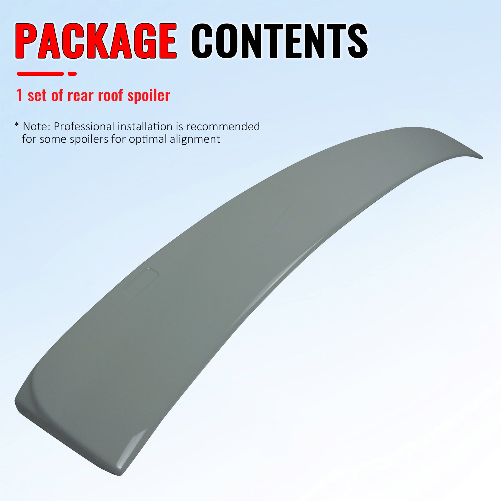 Fits 02-08 BMW E65 E66 7-Series Sedan Painted #300 White Roof Spoiler AC Style