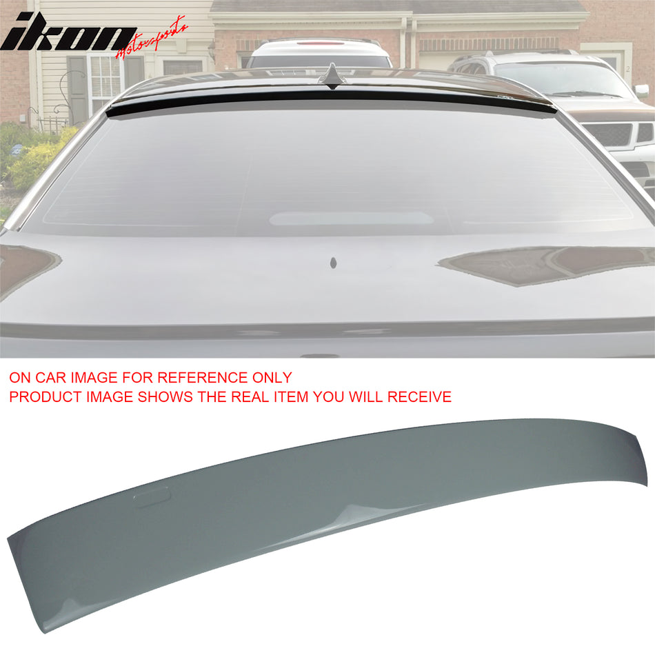 2002-2008 BMW E65 E66 7-Series Painted 300 White Roof Spoiler AC Style