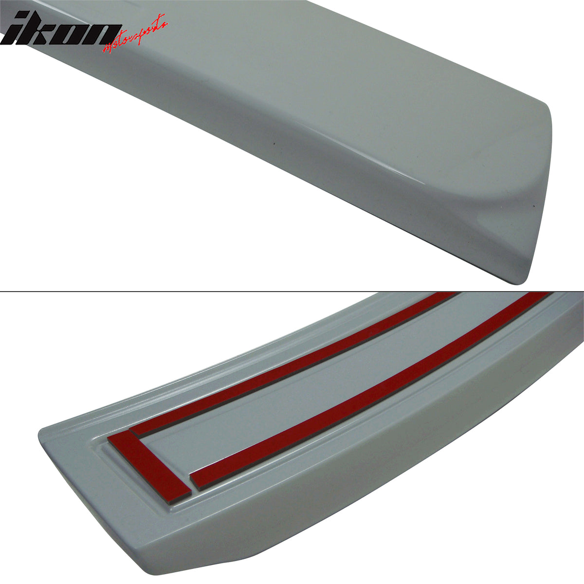 Fits 02-08 BMW E65 E66 7-Series Sedan Painted #300 White Roof Spoiler AC Style