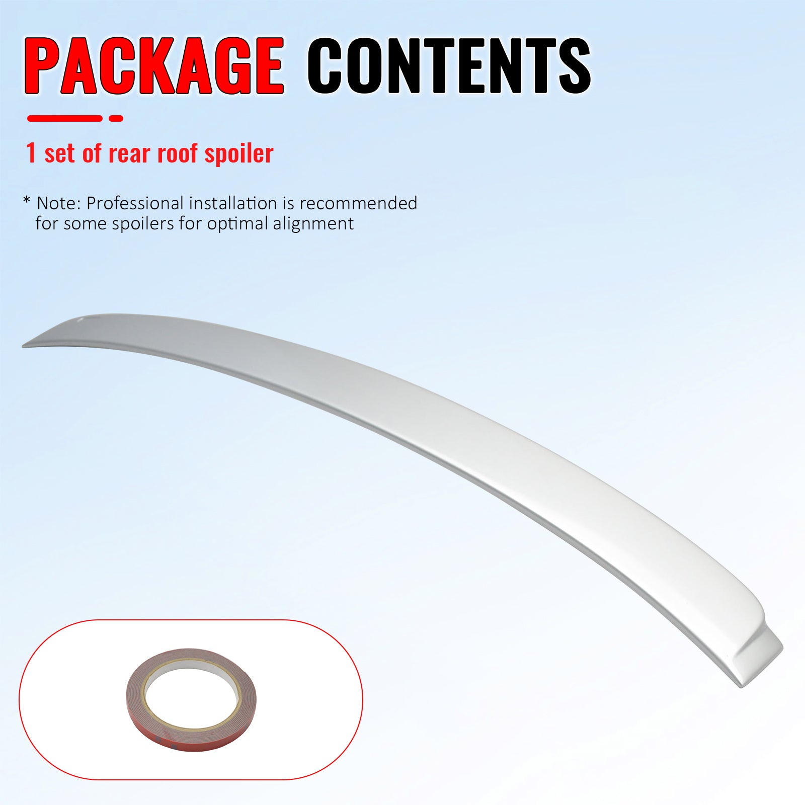 Fits 06-11 BMW 3 Series E90 Sedan 4-Door AC Style Roof Spoiler ABS Painted #354