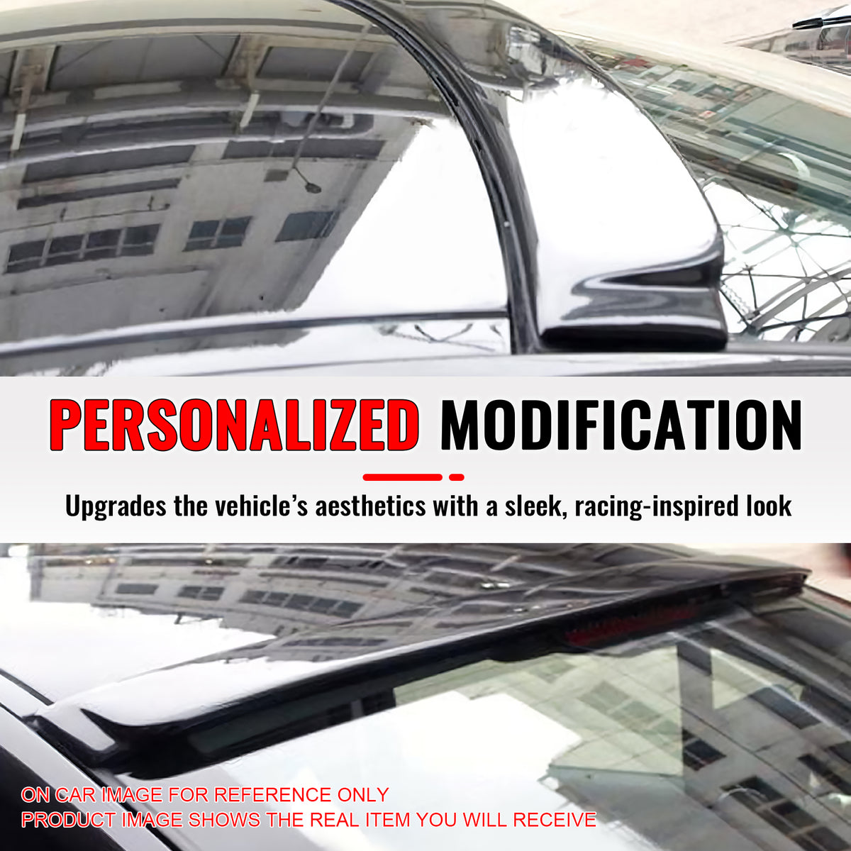 Fits 06-11 BMW 3 Series E90 Sedan 4-Door AC Style Roof Spoiler ABS Painted #381