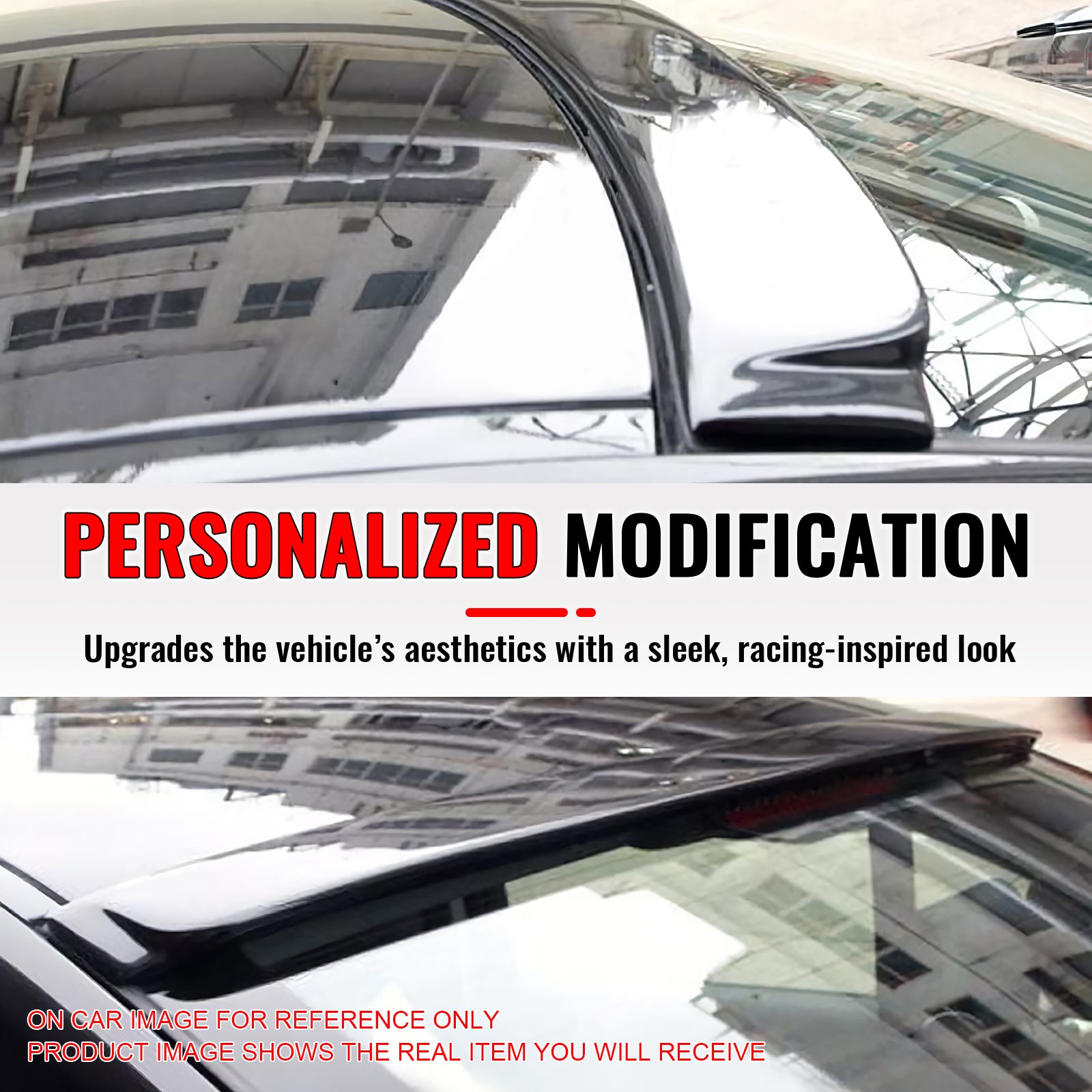 Fits 06-11 BMW 3 Series E90 Sedan 4-Door AC Style Roof Spoiler ABS Painted #381