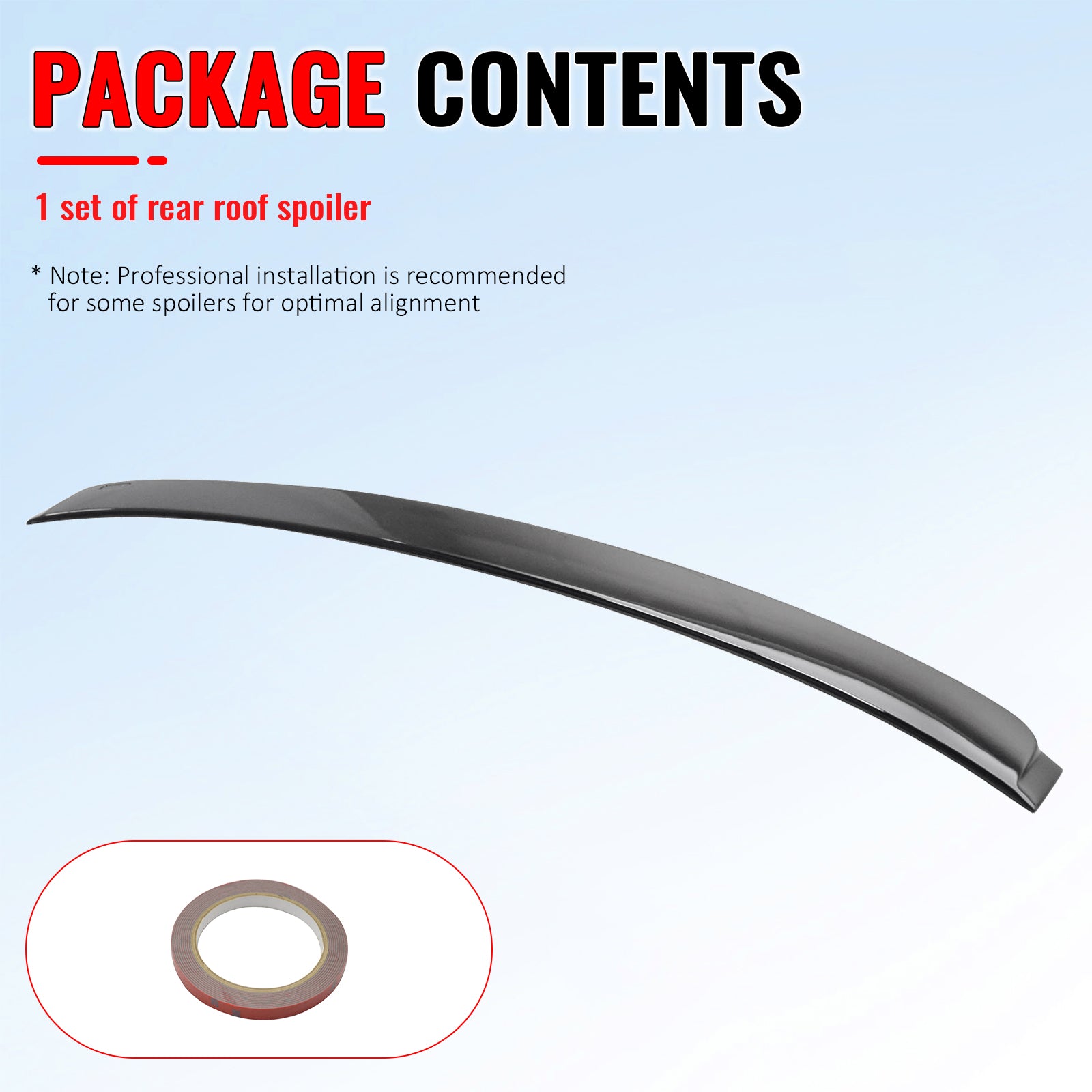 Fits 06-11 BMW 3 Series E90 Sedan 4-Door AC Style Roof Spoiler ABS Painted #475