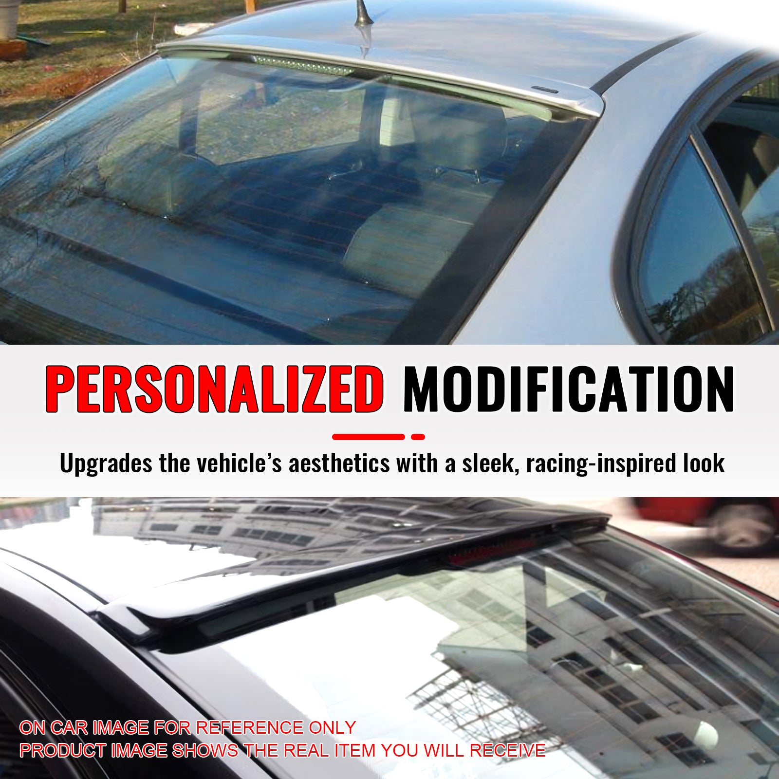 Fits 06-11 BMW 3 Series E90 Sedan 4-Door AC Style Roof Spoiler ABS Painted #A35