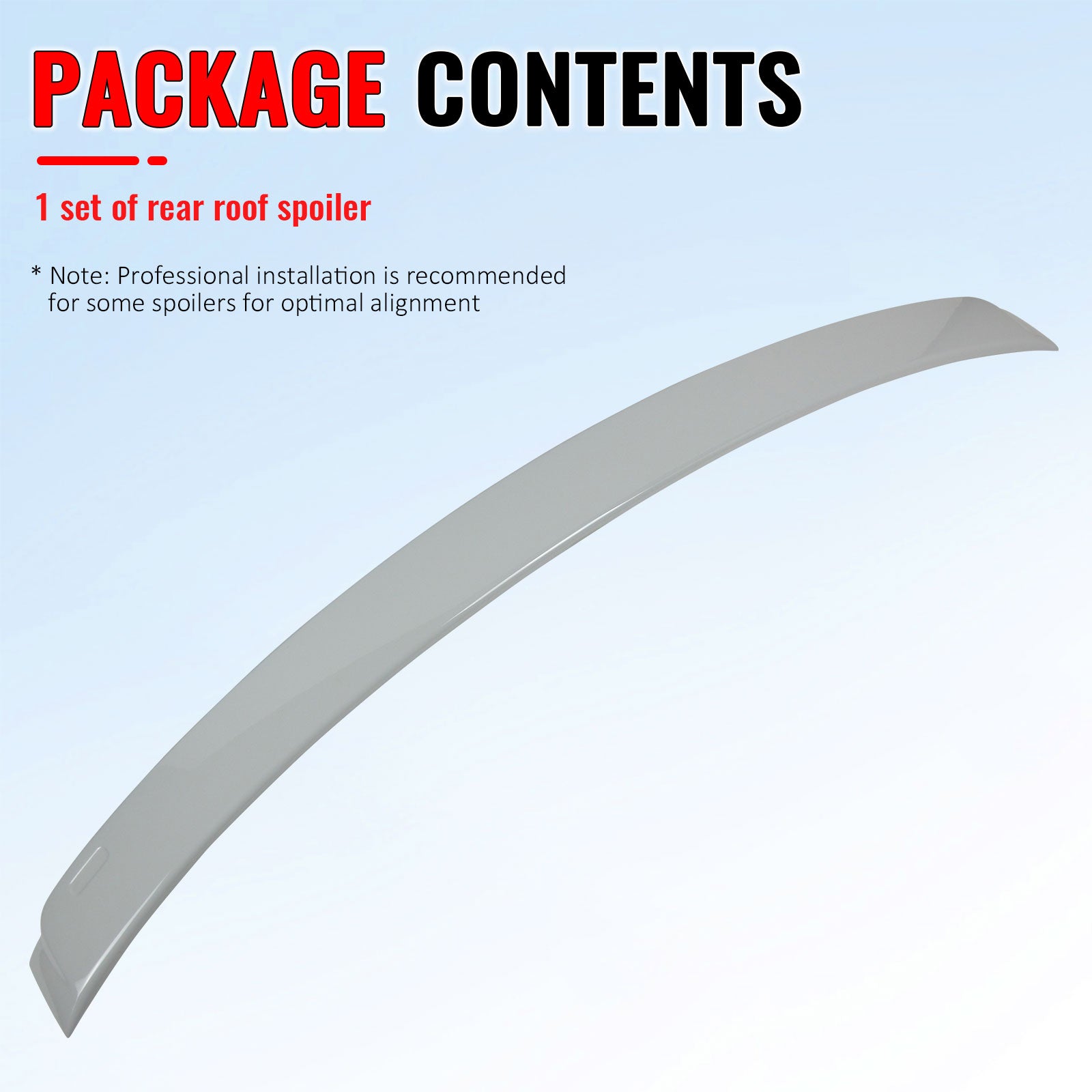 Fits 07-13 BMW 3 Series E92 Coupe AC Style Roof Spoiler Painted #300 White III