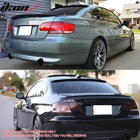 Fits 07-13 BMW 3 Series E92 Coupe AC Style Roof Spoiler Painted #300 White III