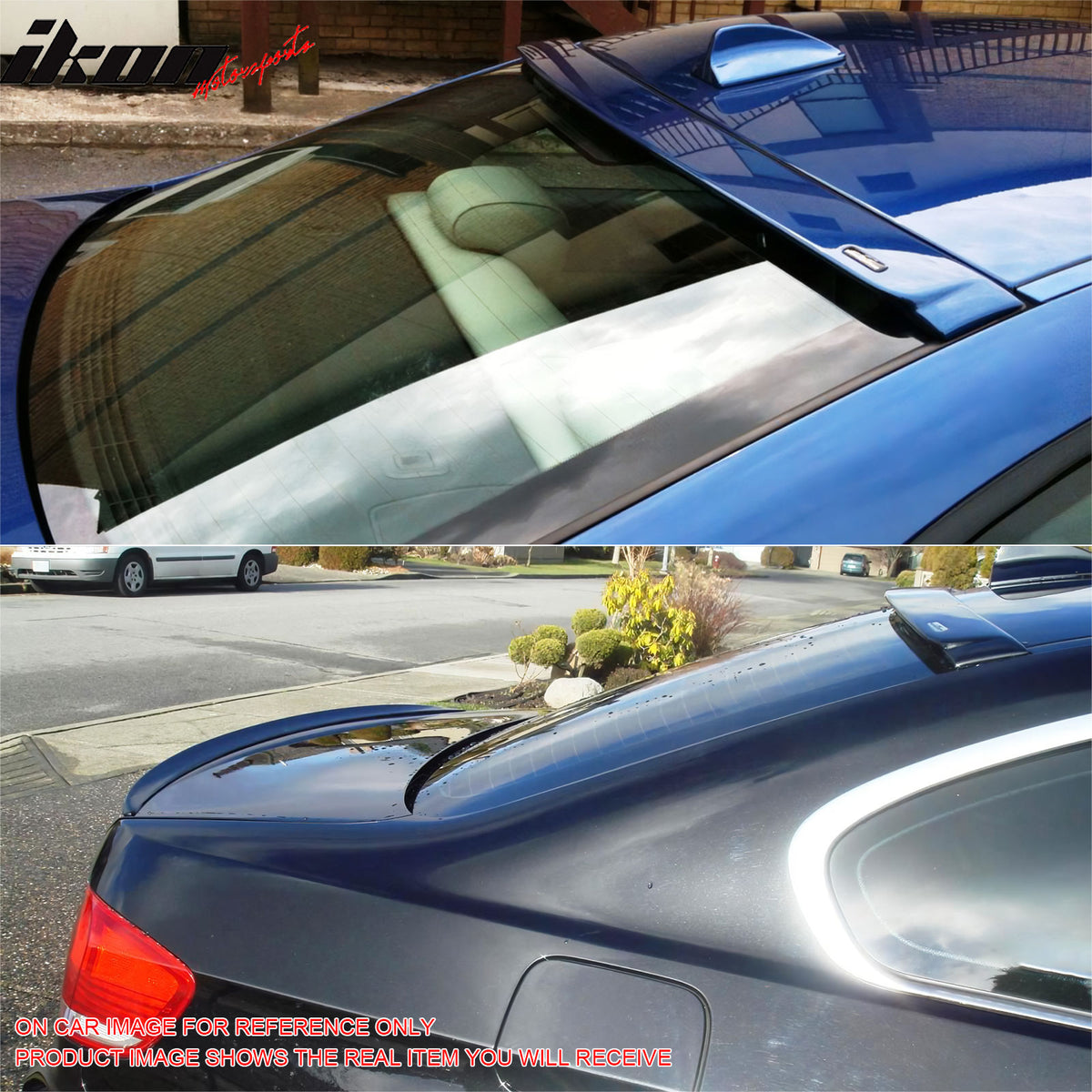 Fits 07-13 BMW 3 Series E92 Coupe AC Style Roof Spoiler Painted #300 White III