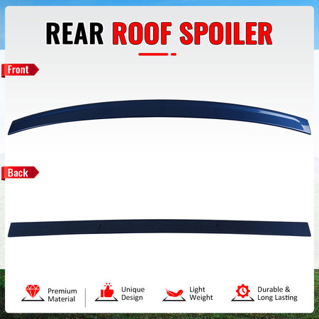 Fits 11-16 BMW F10 5 Series Sedan 3D Style Rear Roof Spoiler Painted #B05 Blue