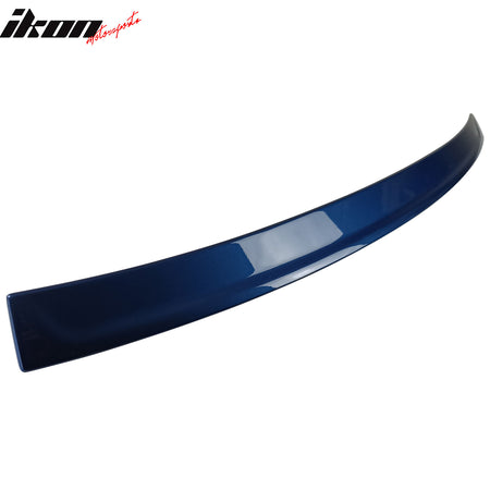 Fits 11-16 BMW F10 5 Series Sedan 3D Style Rear Roof Spoiler Painted #B05 Blue