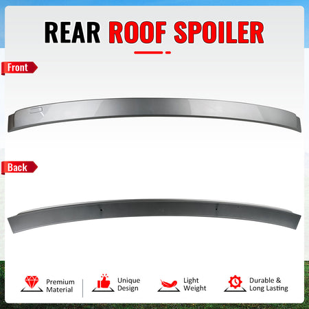 Fits 11-16 F10 Sedan AC Painted Roof Spoiler #354 Titanium Silver Metallic