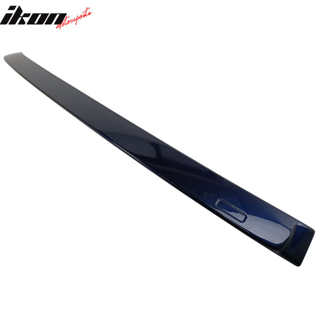 Fits 11-16 F10 Sedan AC Painted Roof Spoiler #A76 Deep Sea Blue Metallic
