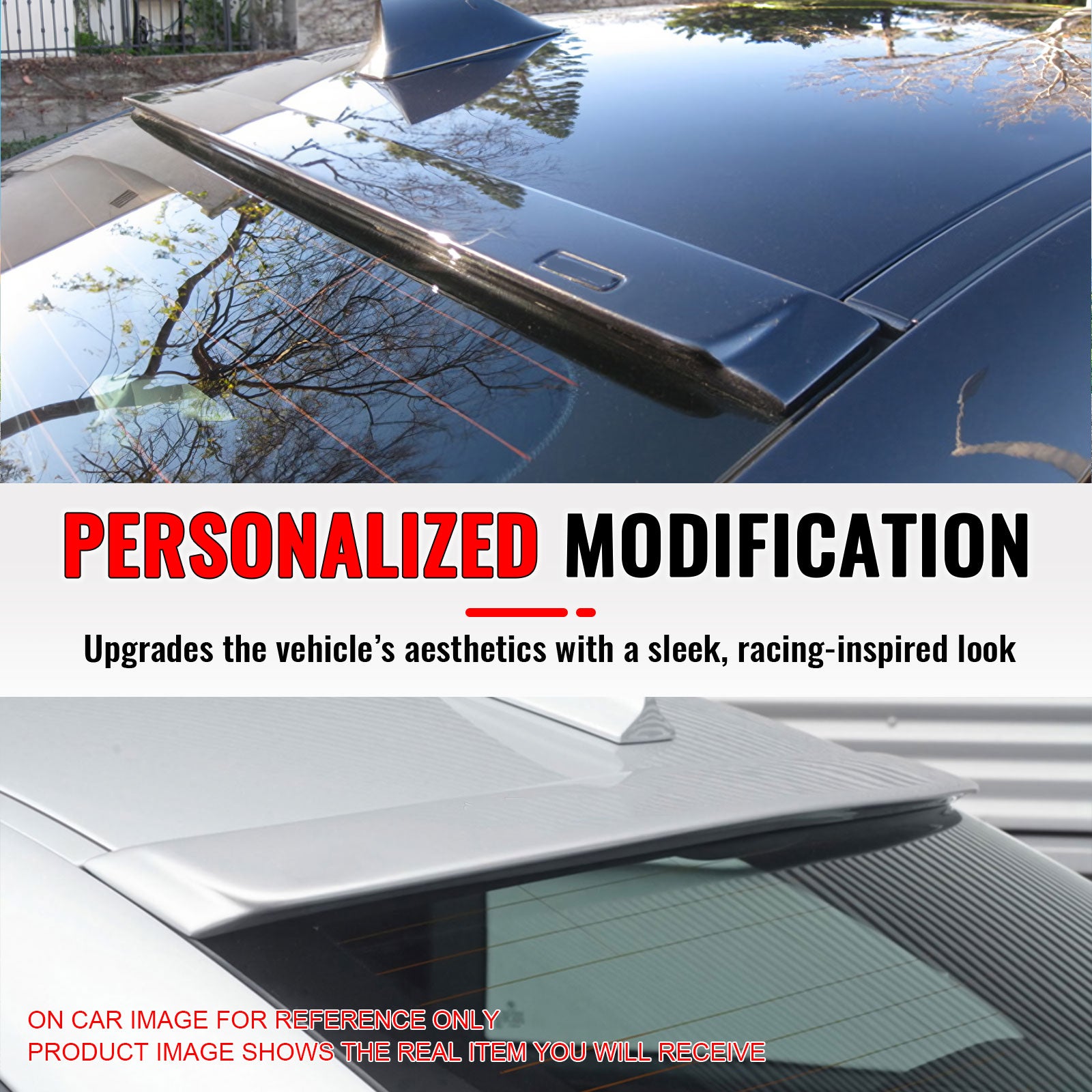 Fits 11-16 F10 Sedan AC Painted Roof Spoiler #A81 Tasman Metallic