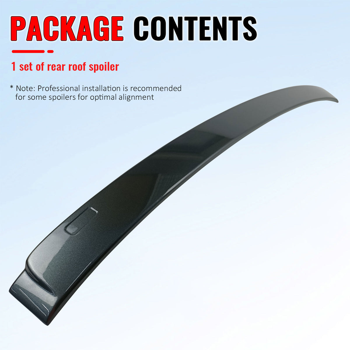Fits 11-16 F10 Sedan AC Painted Roof Spoiler #A81 Tasman Metallic