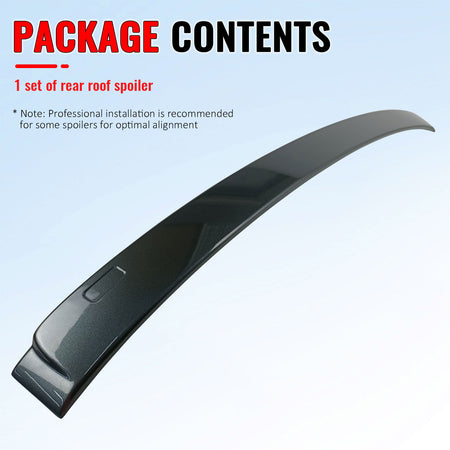 Fits 11-16 F10 Sedan AC Painted Roof Spoiler #A81 Tasman Metallic