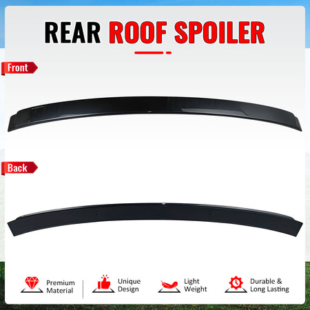 Fits 11-16 F10 Sedan AC Painted Roof Spoiler #B39 Mineral Gray Metallic