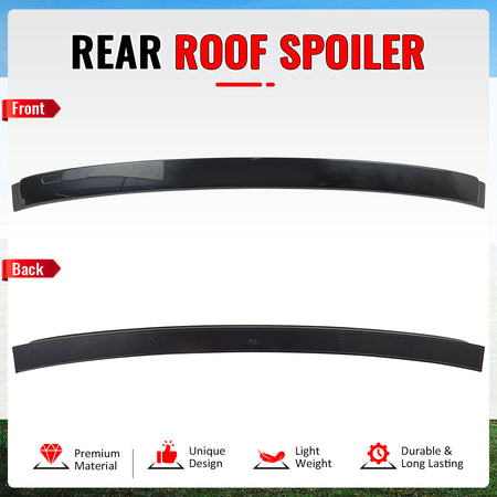Fits 11-16 F10 Sedan AC Painted Roof Spoiler #B90 Dark Graphite Metallic II