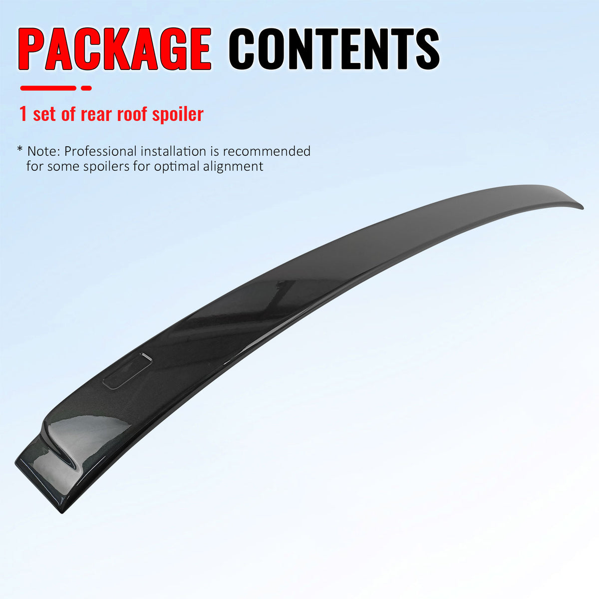 Fits 11-16 F10 Sedan AC Painted Roof Spoiler #B90 Dark Graphite Metallic II