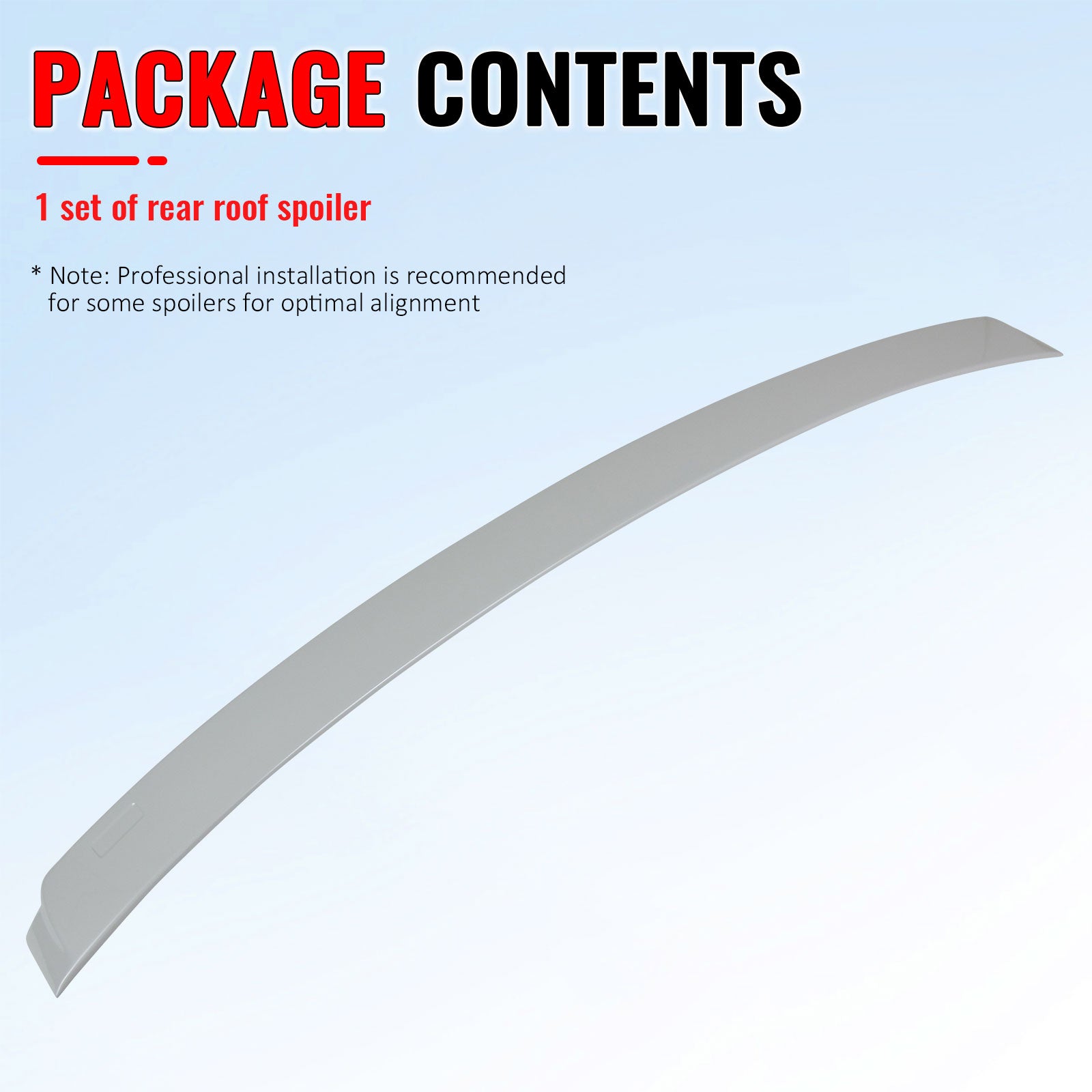Fits 12-18 BMW F30 3-Series Sedan AC Style Rear Roof Spoiler Painted #A96 White