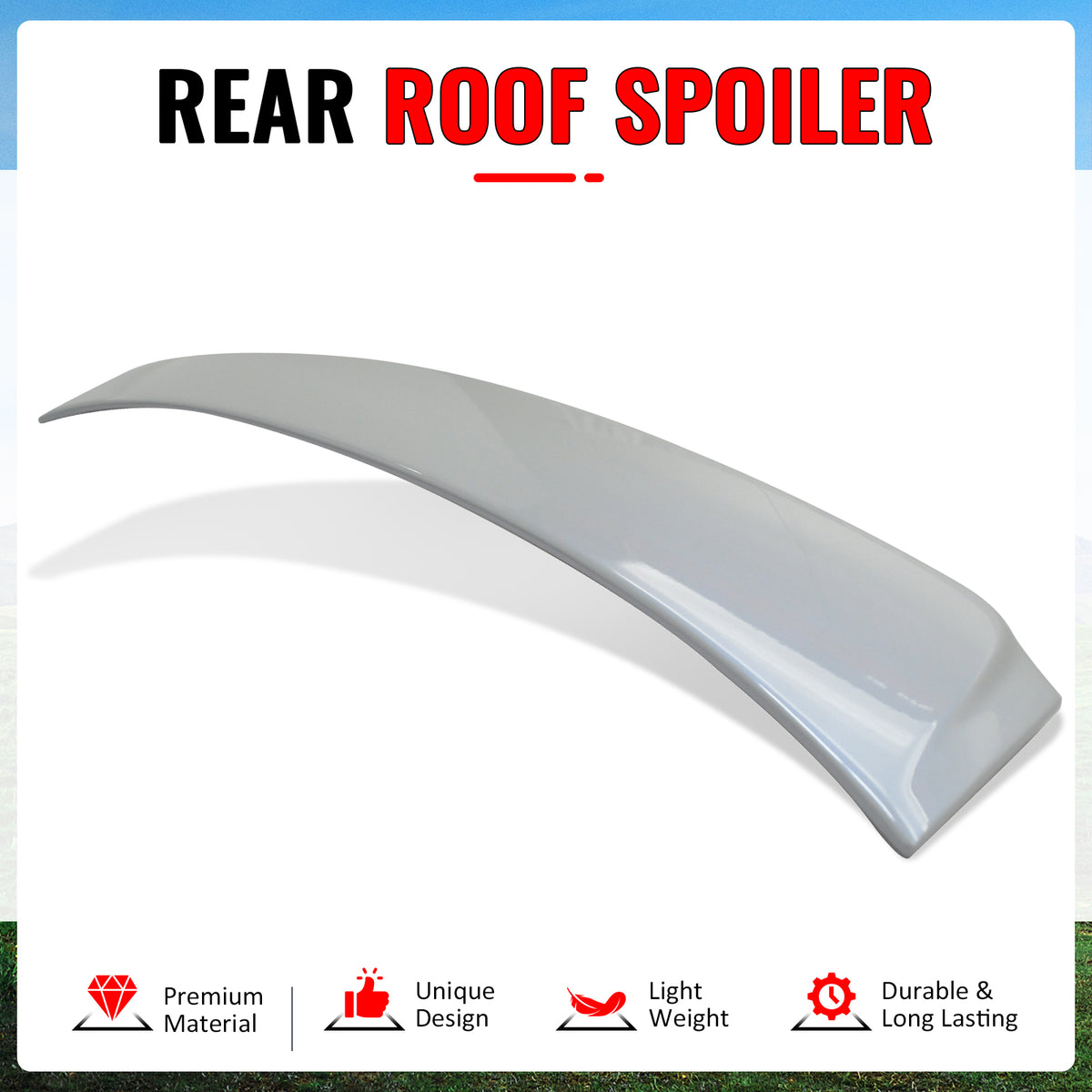 Fits 06-13 Lexus IS250 IS350 IS F Sedan OE Style Roof Spoiler Painted #074 Pearl