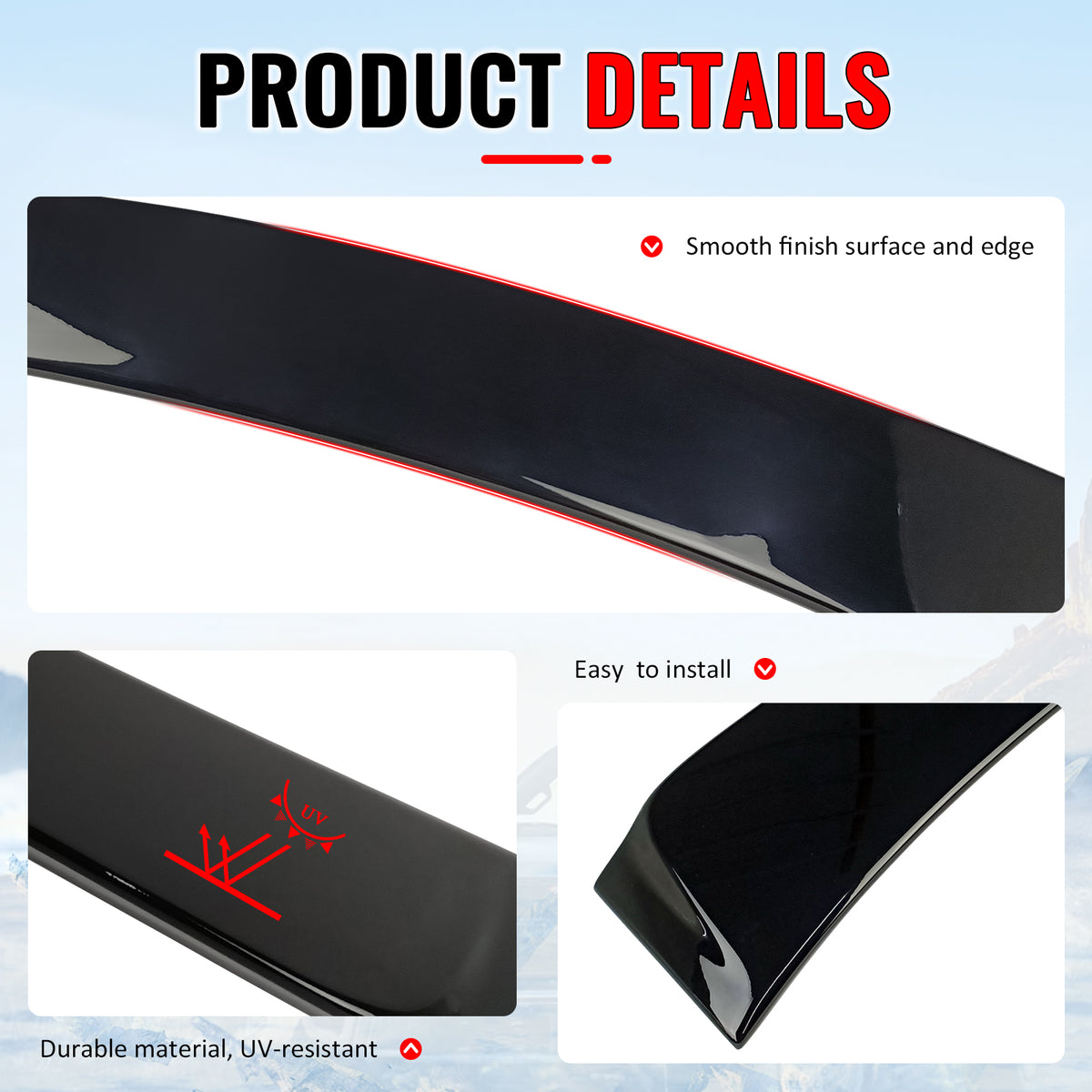 Fits 06-13 IS250 IS350 IS F 4Dr OE Style Roof Spoiler ABS Painted #212 Obsidian