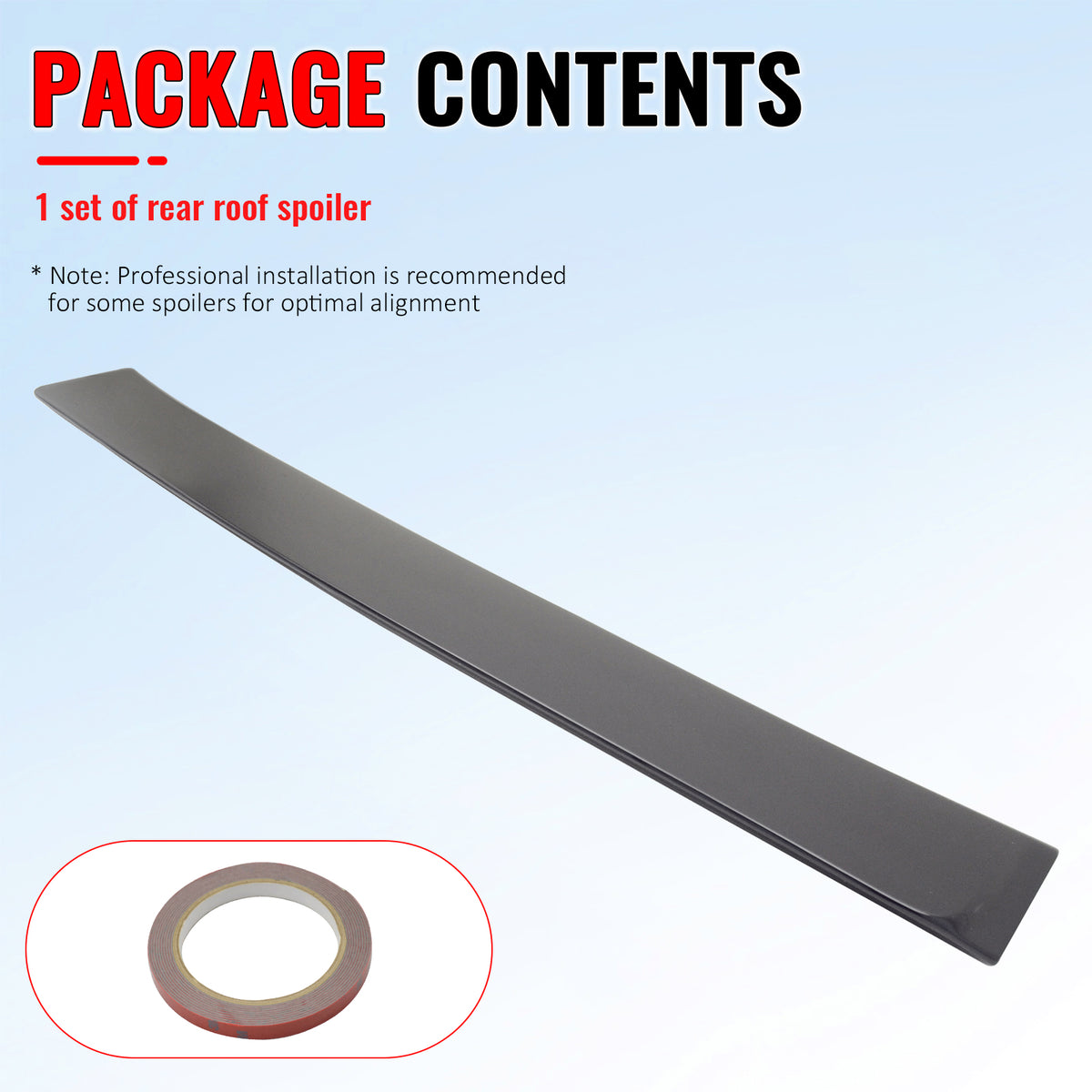 Fits 06-13 IS250 IS350 IS F 4Dr OE Style Roof Spoiler #8U0 Black Sapphire Pearl