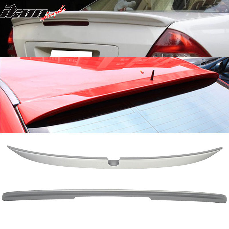 Fits 01-07 W203 Trunk Spoiler & Roof Wing #775 Iridium Silver Metallic