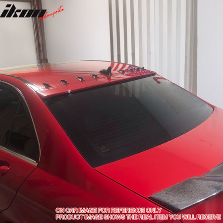 Fits 08-14 Benz W204 Sedan OE Style Painted #775 Silver Roof Spoiler Wing ABS