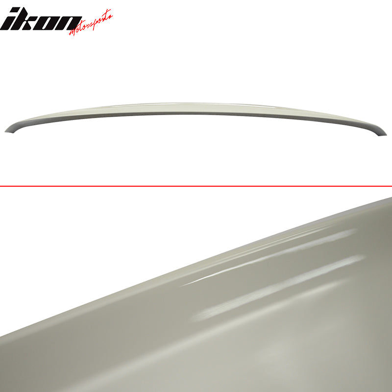 Fits 07-13 S Class W221 AMG Trunk Spoiler & Roof Wing Painted #650 Cirrus White