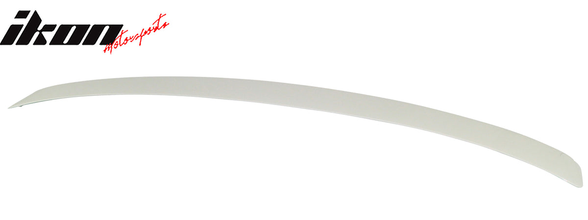 Fits 07-13 Benz S-Class W221 L Type Rear Roof Spoiler Wing Painted #650 White