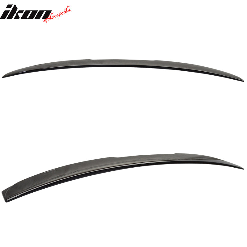 Fits 04-10 BMW E60 Sedan AC Trunk Spoiler & Roof Wing Paint #475 Black Sapphire