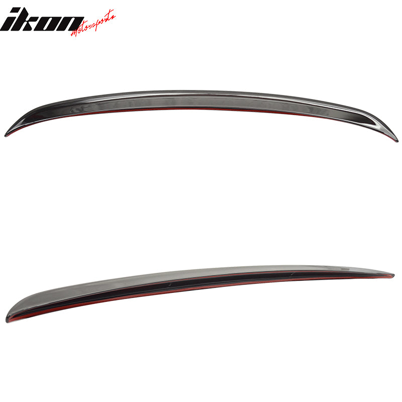 Fits 04-10 BMW E60 Sedan AC Trunk Spoiler & Roof Wing Paint #475 Black Sapphire