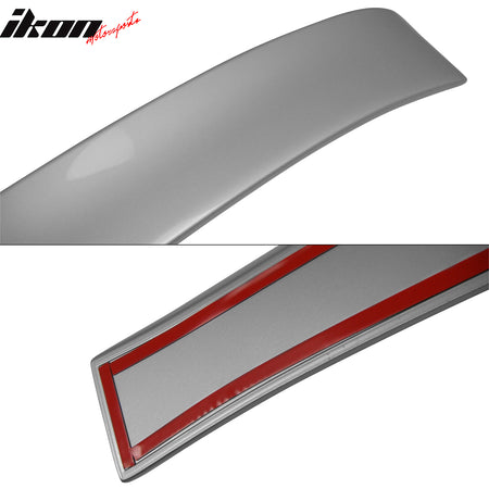 Fits 03-05 Benz W211 E-Class Sedan 4Dr RL Style Roof Spoiler Painted #744 Silver