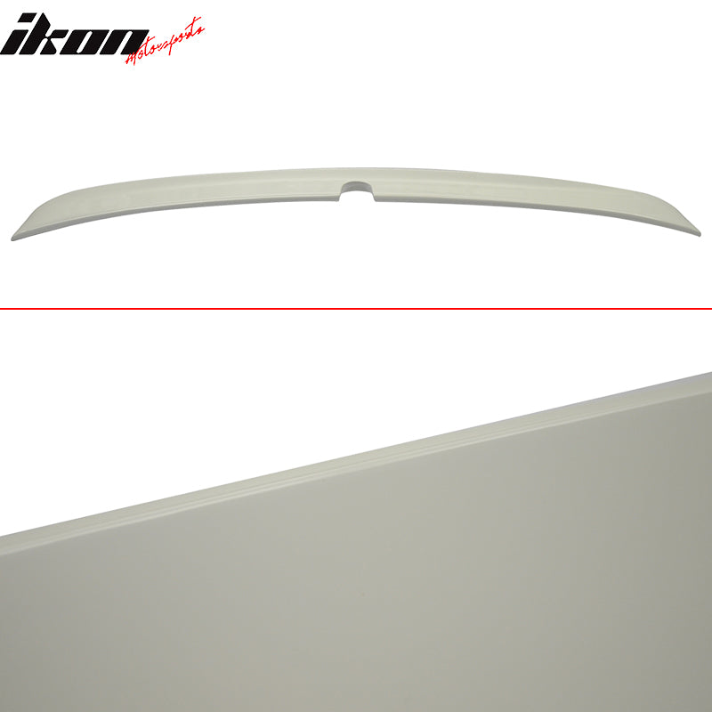 Fit 03-05 Benz E Class W211 Sedan Trunk + Roof Spoiler Painted #650 Cirrus White