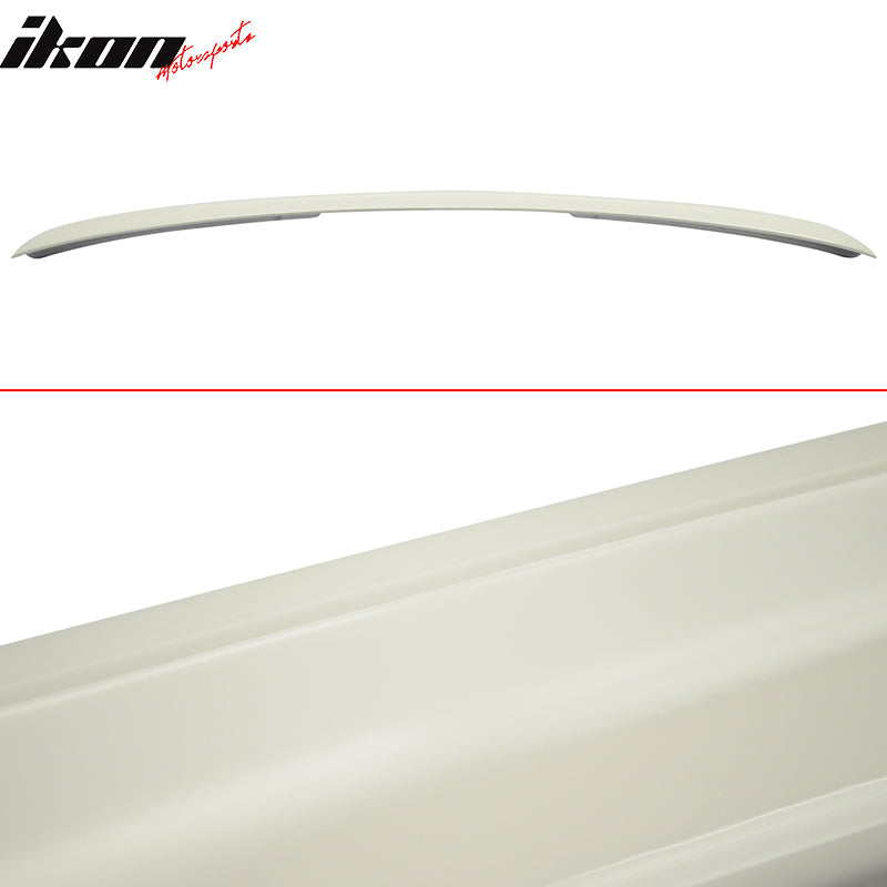 Fit 03-05 Benz E Class W211 Sedan Trunk + Roof Spoiler Painted #650 Cirrus White