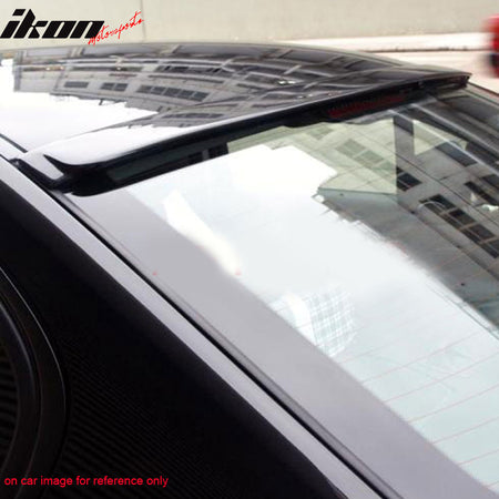 Fits 06-11 BMW 3 Series E90 Sedan 4Dr ABS Rear Roof Spoiler