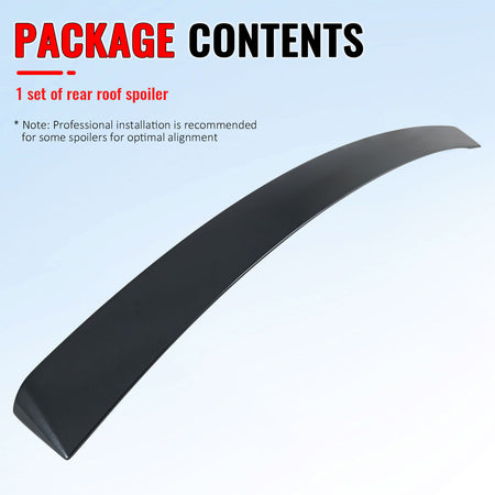 Fits 10-16 Benz E-Class W212 Sedan OE Style Roof SpoilerABS  Painted #792 Silver