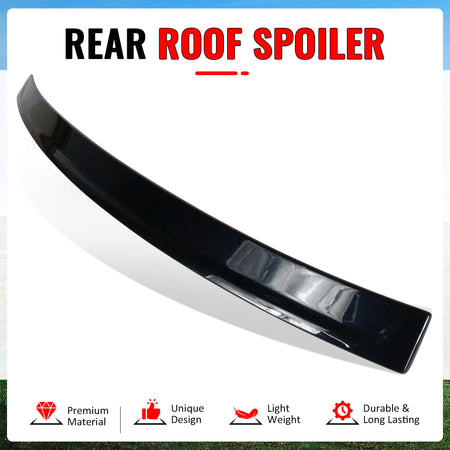 Fits 11-16 BMW F10 5 Series Sedan 3D Style Rear Roof Spoiler Painted #416 Black