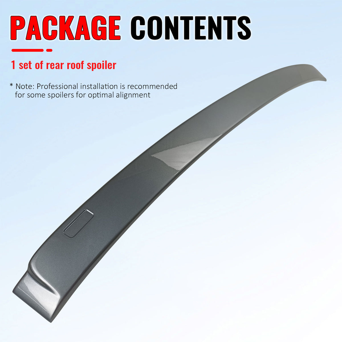 Fits 11-16 F10 Sedan AC Painted Roof Spoiler #A52 Space Gray Metallic