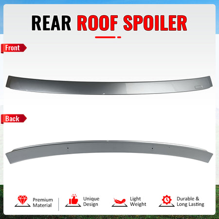 Fits 11-16 F10 Sedan AC Painted Roof Spoiler #A83 Glacier Silver II Metallic