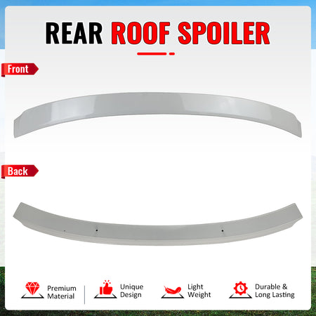 Fits 14-20 Lexus IS250 IS300 F Sport IKON Style Roof Spoiler Painted #083 White