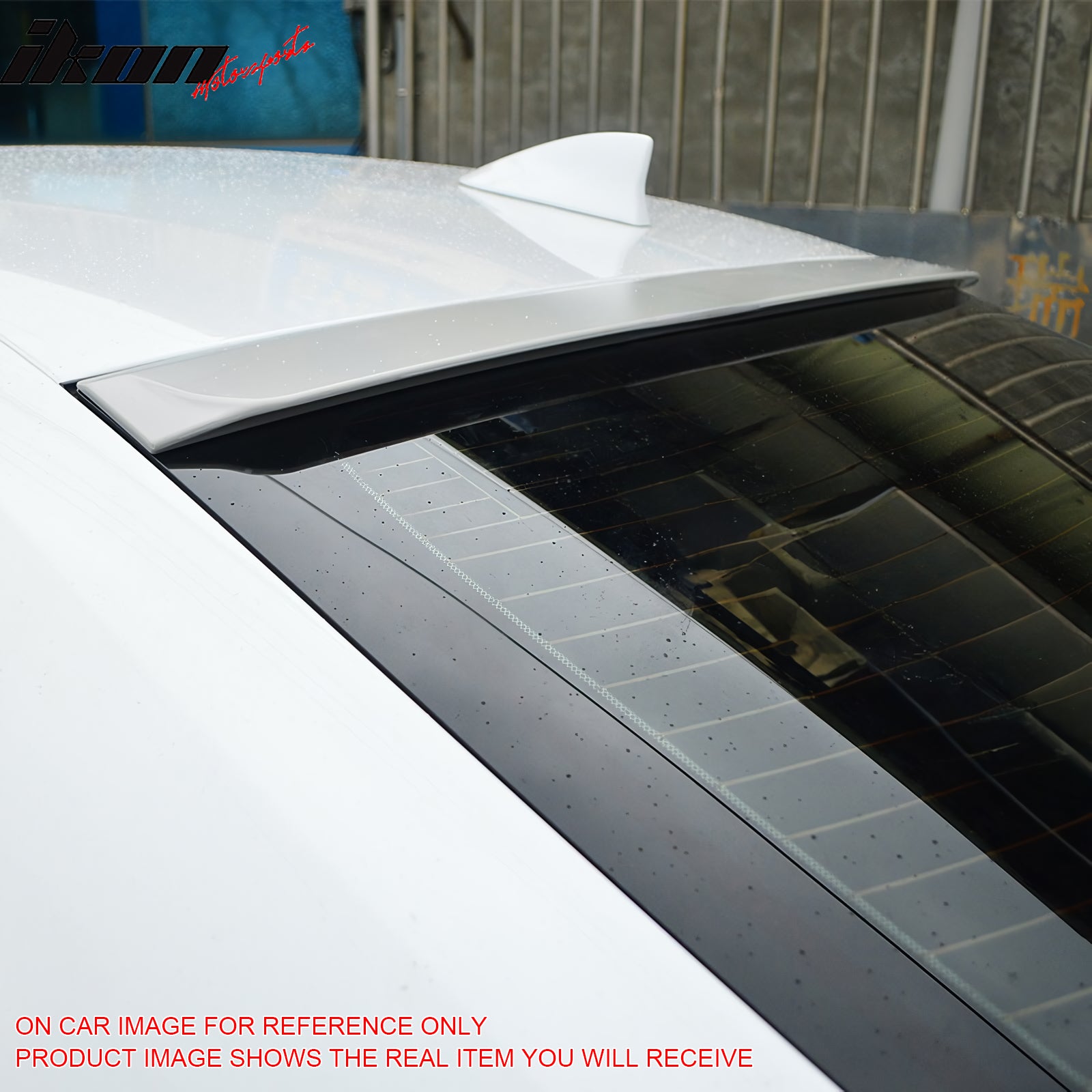 Fits 14-20 Lexus IS250 IS300 F Sport IKON Style Roof Spoiler Painted #083 White