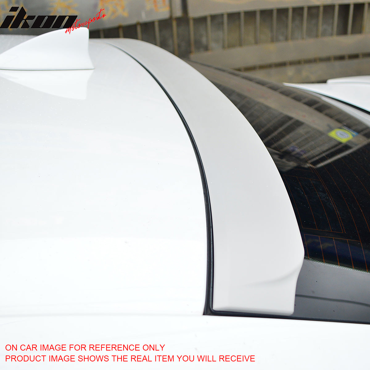 Fits 14-20 Lexus IS250 Sedan IKON Style Roof Spoiler ABS #1H9 Mercury Gray Mica