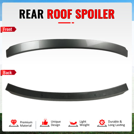 Fit 14-20 Lexus IS250 Sedan IKON Style Roof Spoiler #1J7 Sonic Titanium Metallic