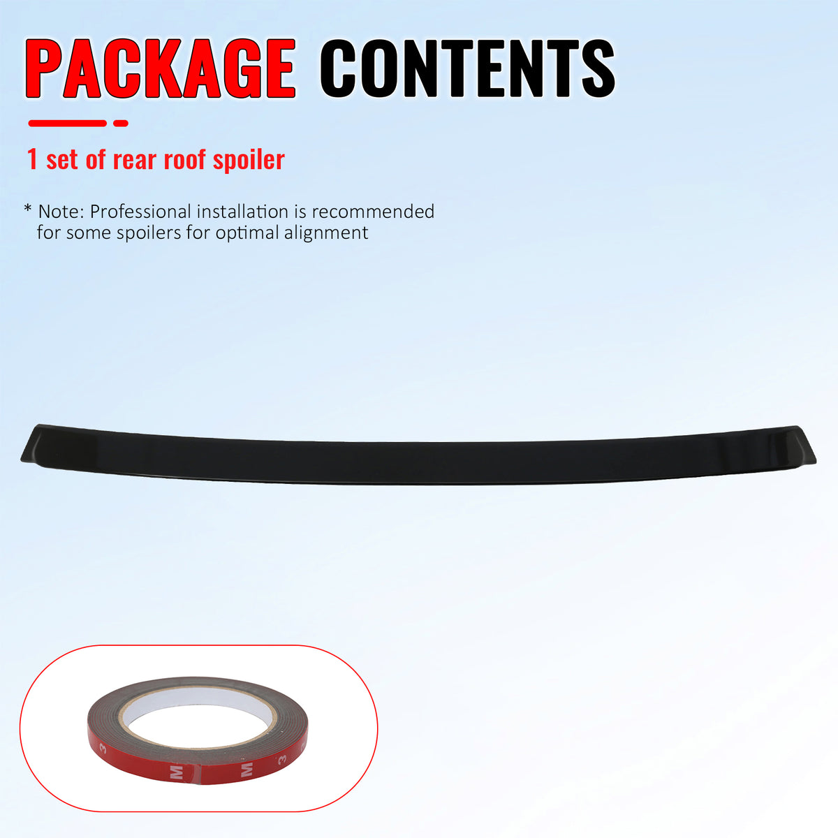 Fits 14-20 Lexus IS250 Sedan IKON Style Roof Spoiler ABS Painted #212 Obsidian